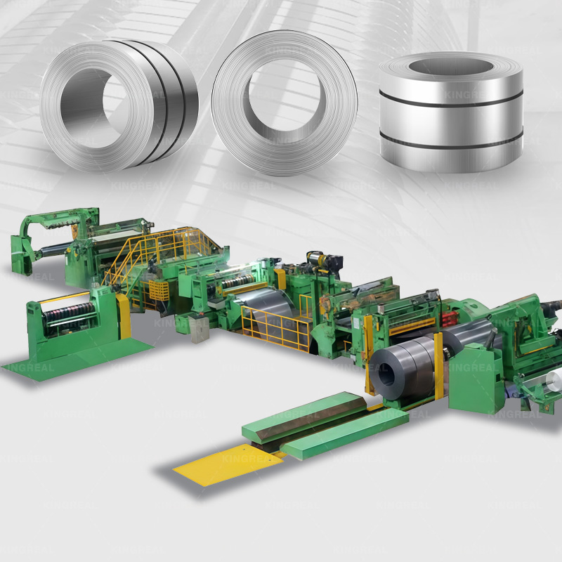 Tekercs hosszirányú vágóvonal