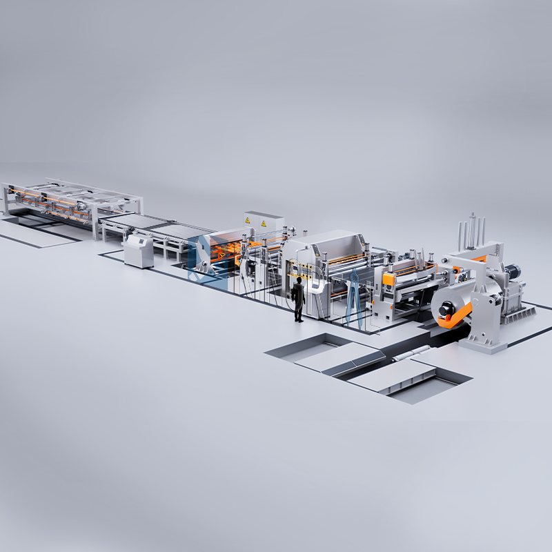 sheet metal cut to length machine