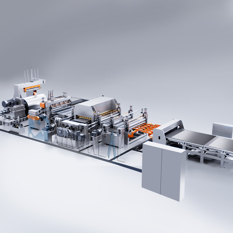 sheet metal cut to length machine