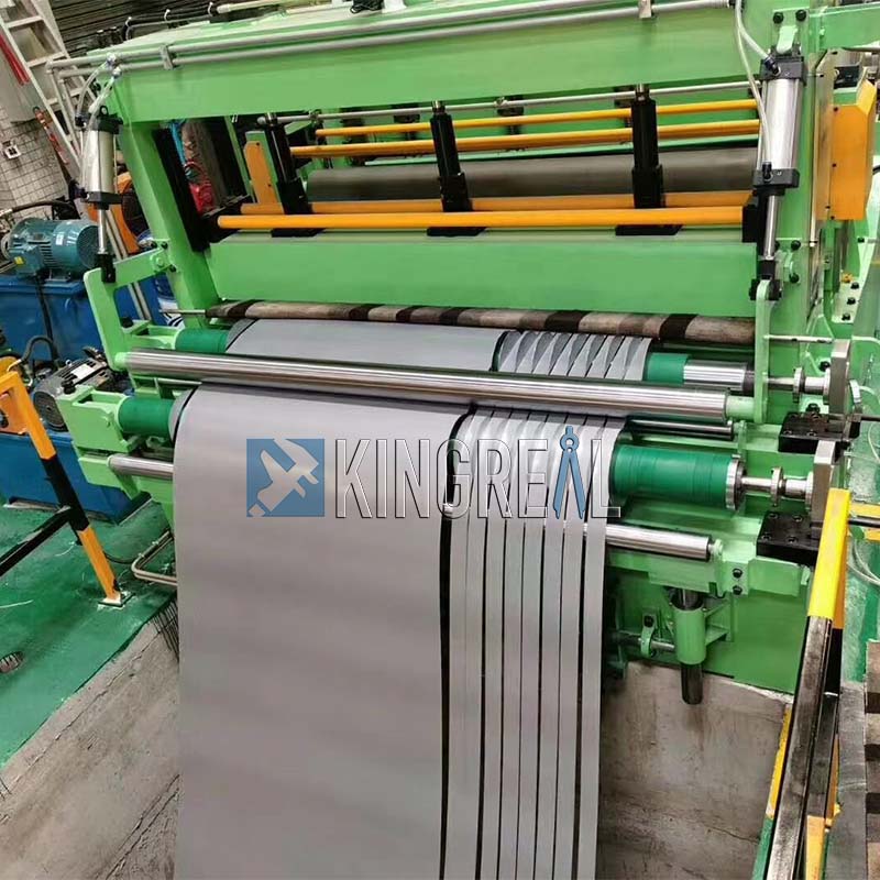 metal coil slitting machine