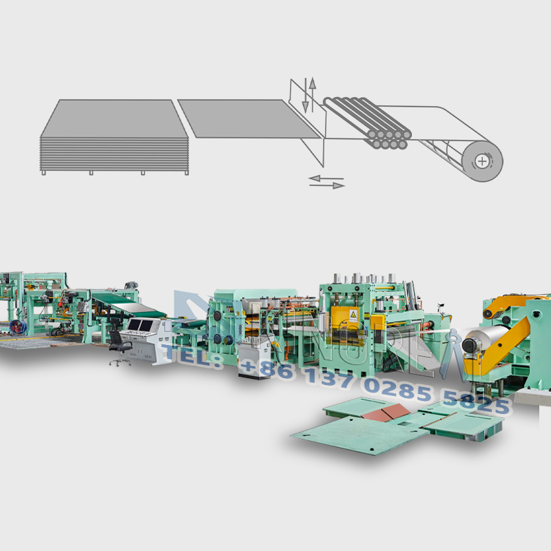 Fém hosszra vágott gép